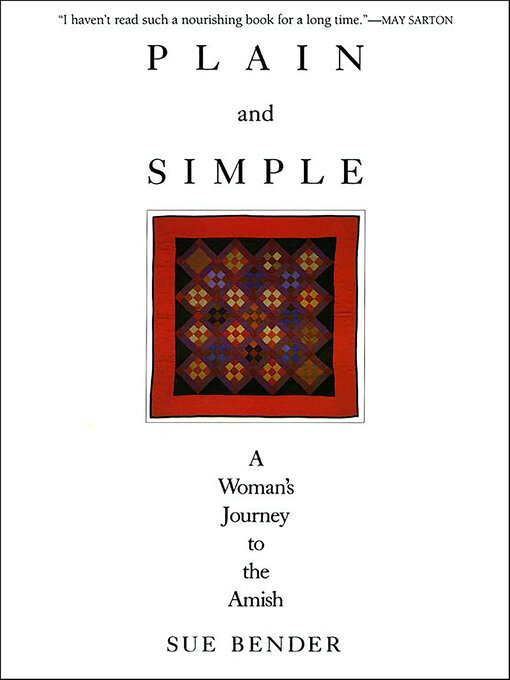 Title details for Plain and Simple by Sue Bender - Available